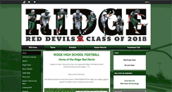 Desktop Screenshot of goridgefootball.com